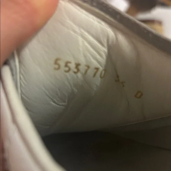 Alexander McQueen white platform sneakers - Picture 7 of 8